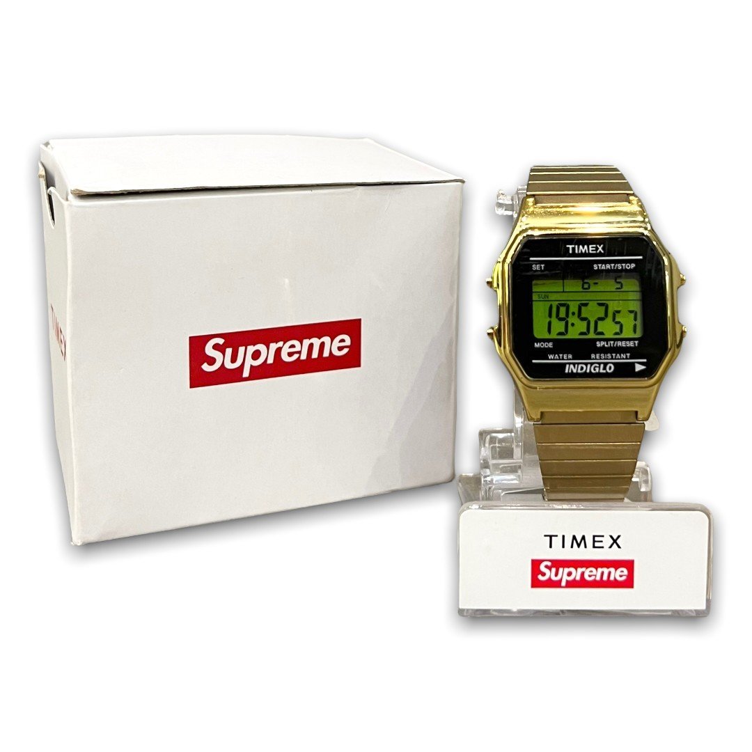 Supreme 19aw Timex Digital Watch GOLD シュプリーム タイメックス 