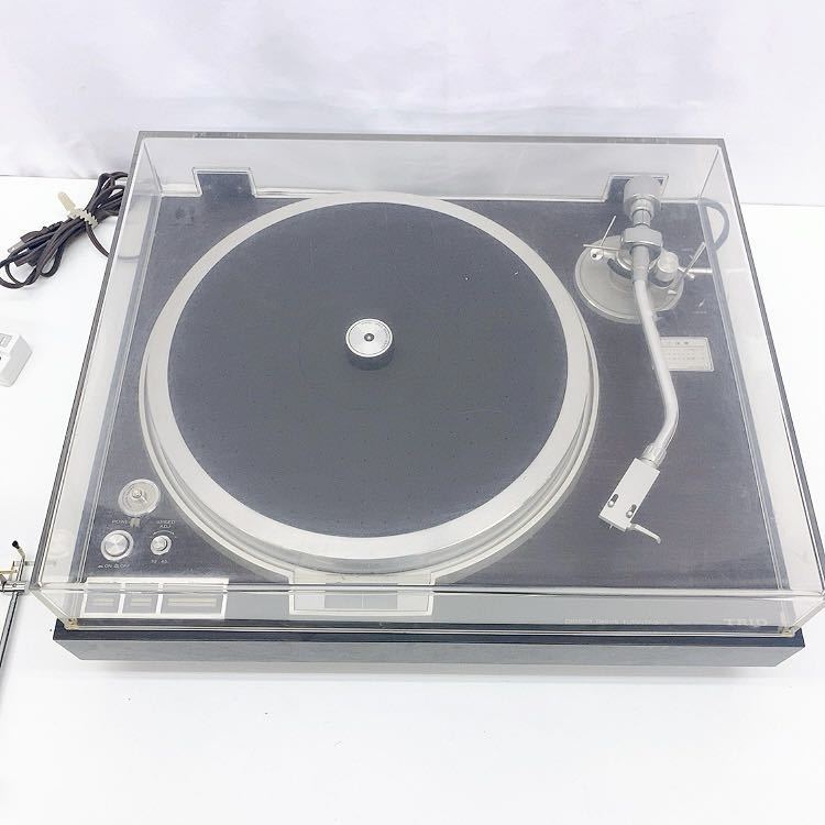 BV44 TRIO トリオ ダイレクトドライブターンテーブル KP-5050 再生機器 音響道具 レコード 音楽 レトロ 通電OK 動作未確認 中古 現状品_2