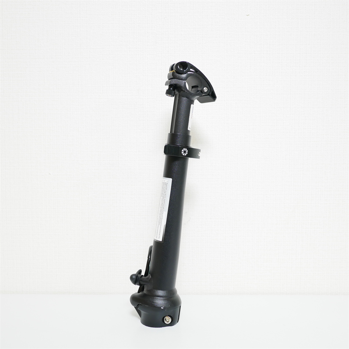 HD3144BN」DAHON 純正 内折れ(左折れ) 伸縮ハンドルポスト ブラック 