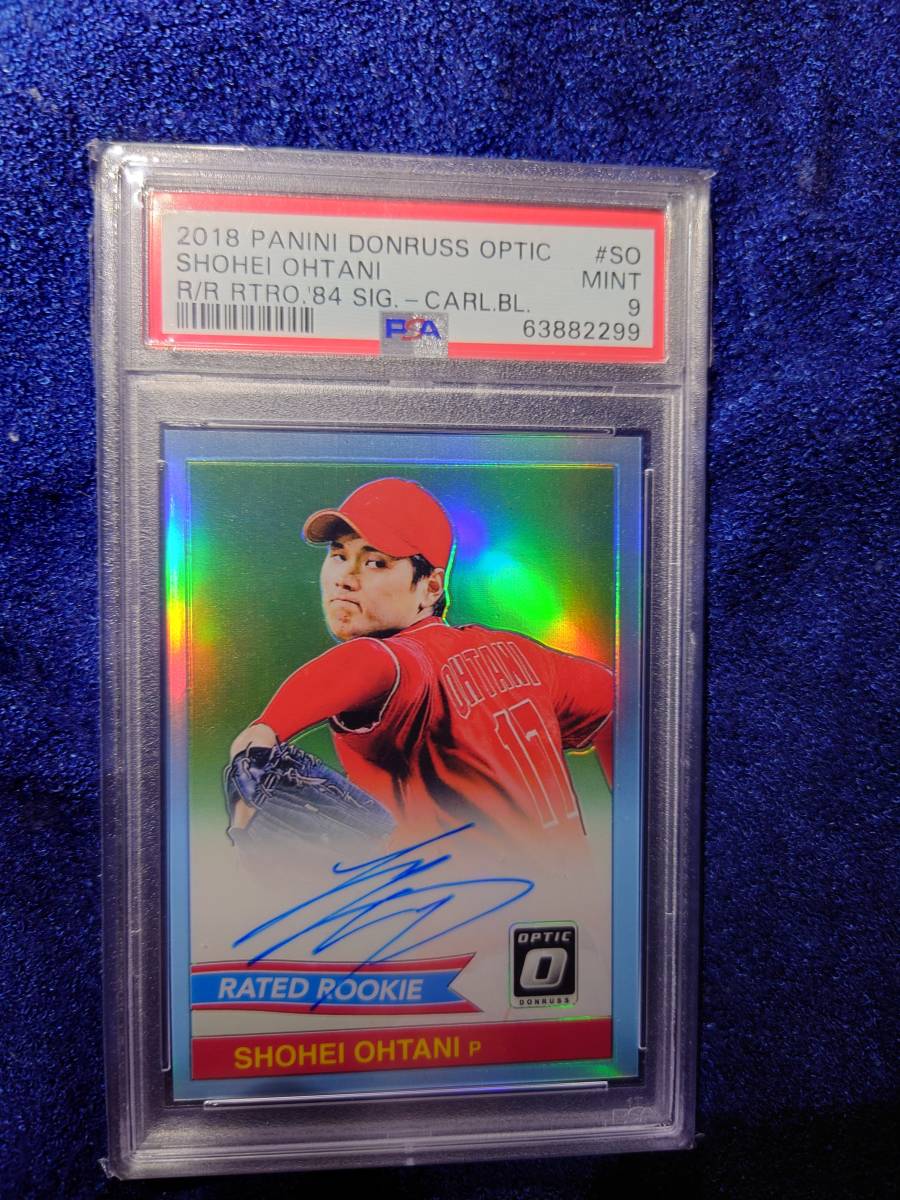 大谷翔平 ルーキー直筆サインカード Panini初の直筆サイン 新人王 状態