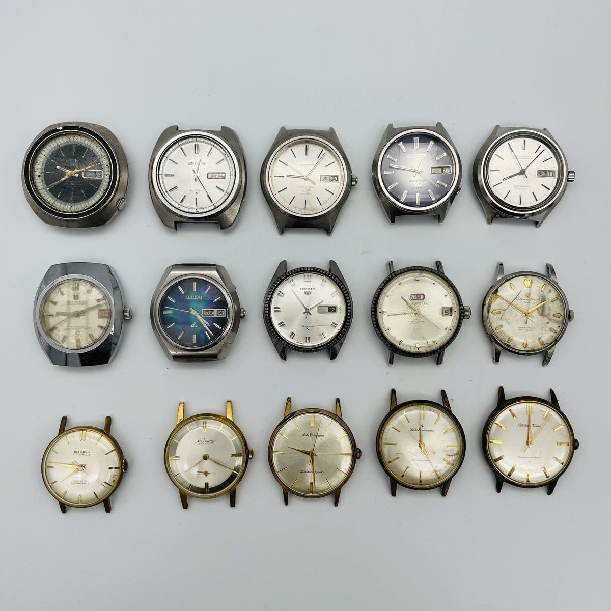 新作入荷，豊富な アンティーク腕時計放出28 不動品 手巻 自動巻 メンズ SEIKO CITIZEN ORIENT その他 15点まとめて 現状品 ジャンク品 まとめ売り(セイコー)｜売買されたオークション情報、yahooの商品情報をアーカ その他