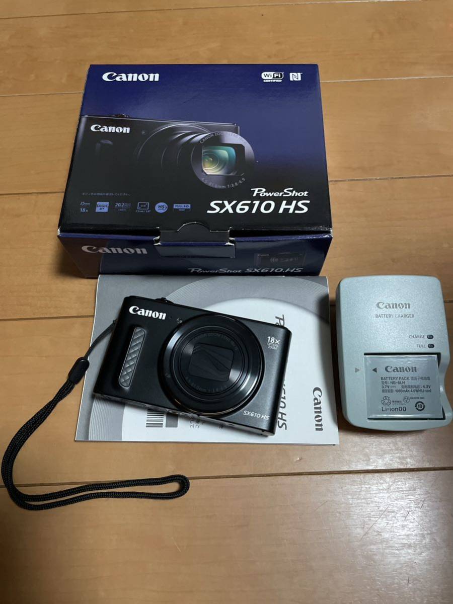 美品 SX610HS canon デジタルカメラ 光学18倍ズーム 【公式通販】