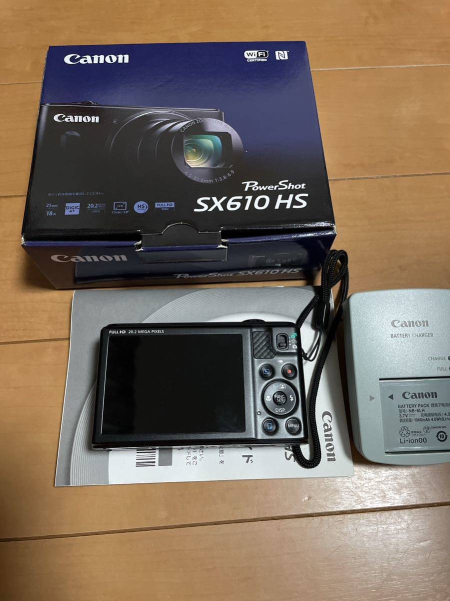 美品 SX610HS canon デジタルカメラ 光学18倍ズーム 【公式通販】