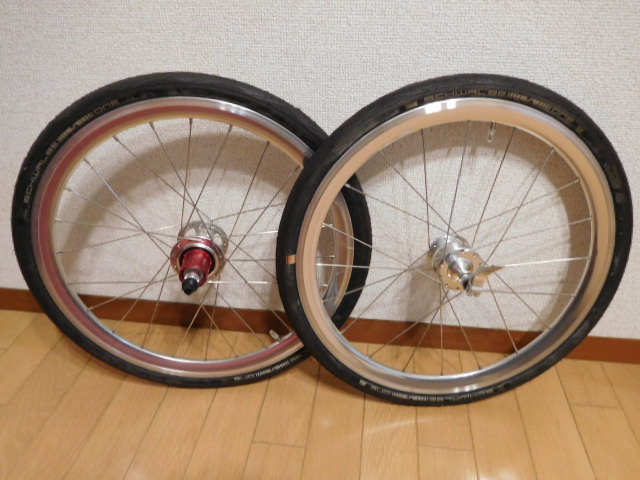 20インチ ホイール ダイナモ 406 タイヤ ロード シマノ ミニベロ 