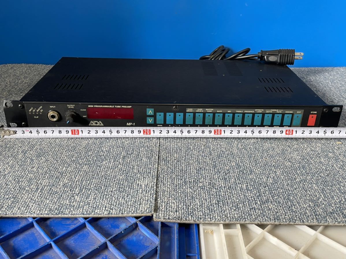 ADA MP-1 MIDIプログラマブル チューブプリアンプ プリアンプ アンプ 