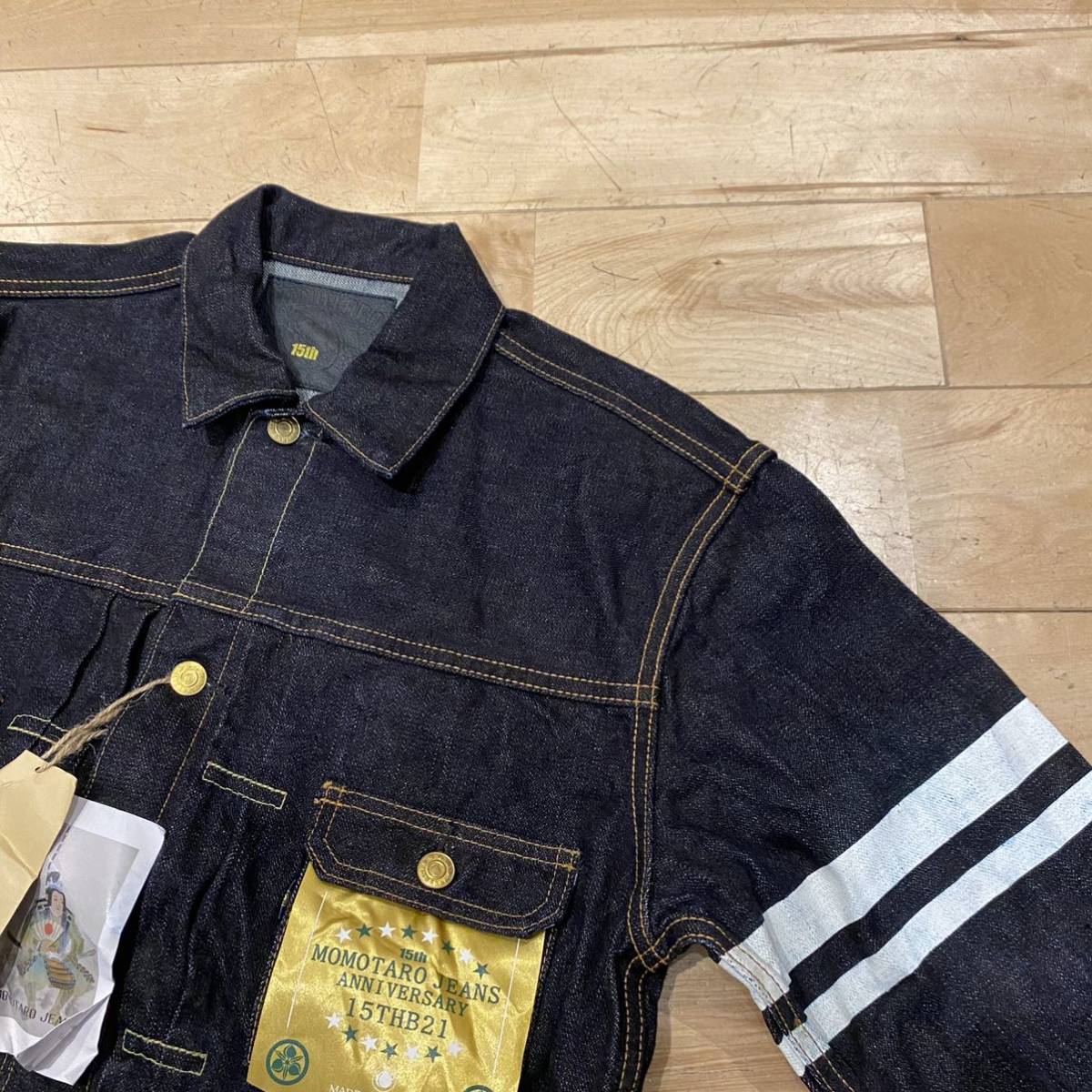 ☆桃太郎ジーンズ/MOMOTARO JEANS/15th/デニムジャケット/デニム/濃紺