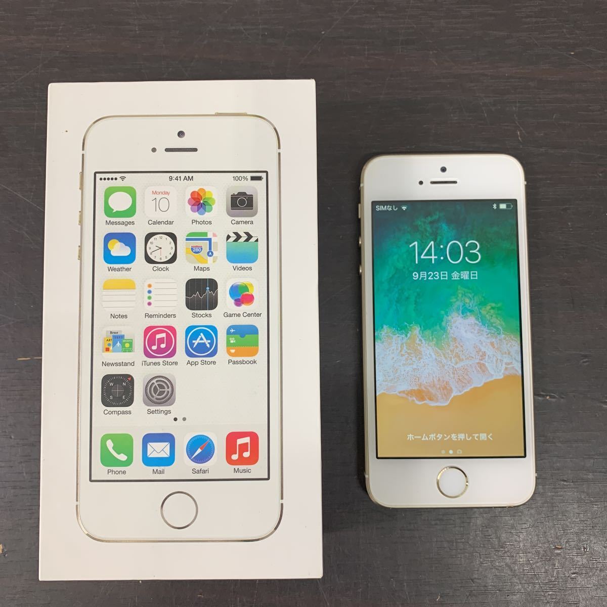 s40923-4943 Apple iPhone5s 16G ゴールド ME334J/A A1453 docomo利用制限(iPhone ...