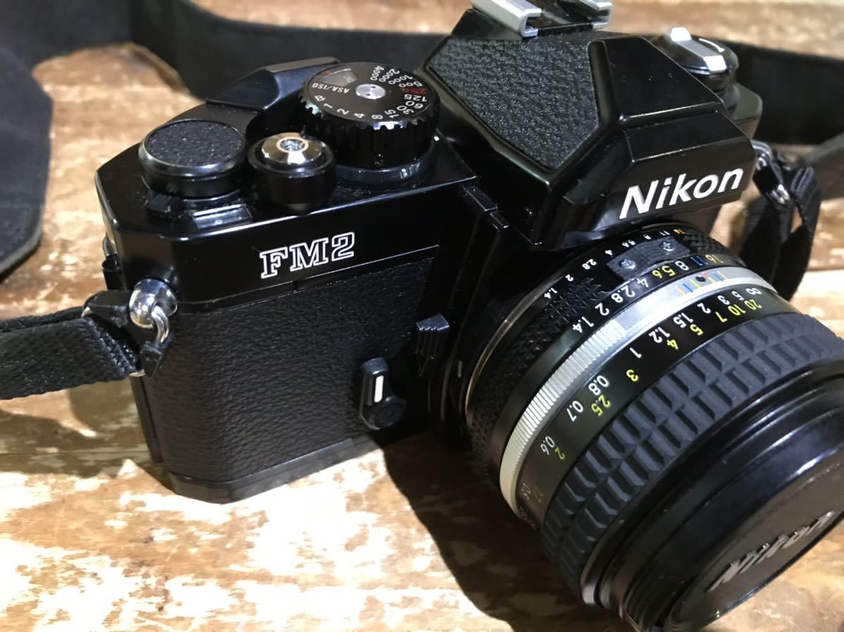 101 Nikon FM2 ブラック / NIKKOR 50mm 1:1.4 [20220923] 多少使用感は