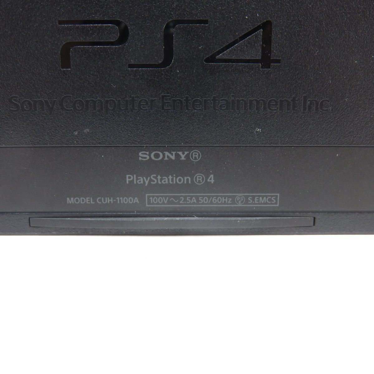 057 SONY ソニー PS4 CUH-1100A 500GB ジェットブラック 本体のみ ※ジャンク 057 SONY ソニー グレイシャー ジェット・ブラック CUH