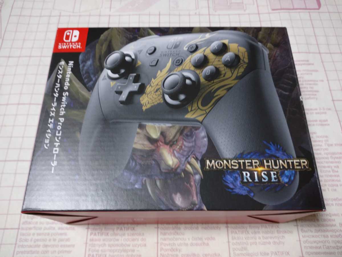 Nintendo Switch Proコントローラー モンスターハンターライズ