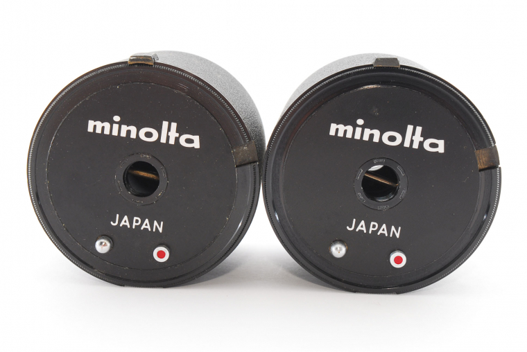 ミノルタ MINOLTA SR Lomography · F1.7 超希少 Minolta ミノルタ SR-M FILM CARTRIDGE フィルムカートリッジ + リモートコントロール コードL [現状品] #1060004