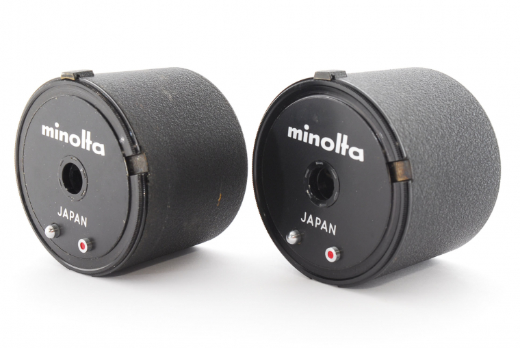 ミノルタ MINOLTA SR Lomography · F1.7 超希少 Minolta ミノルタ SR-M FILM CARTRIDGE フィルムカートリッジ + リモートコントロール コードL [現状品] #1060004