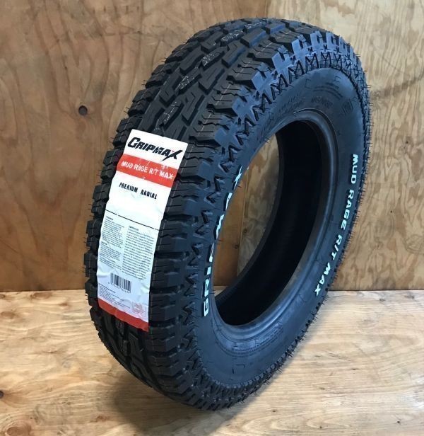 2021年製造余剰品整理 GRIP MAX MUD RAGE R/T MAX ホワイトレター175/