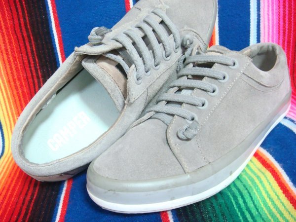 CAMPER■カンペール■42■27cm■灰グレー■ヌバックレザー■靴■S622■ CAMPER カンペール &frasl; Helix GORE-TEX公式ストア CAMI