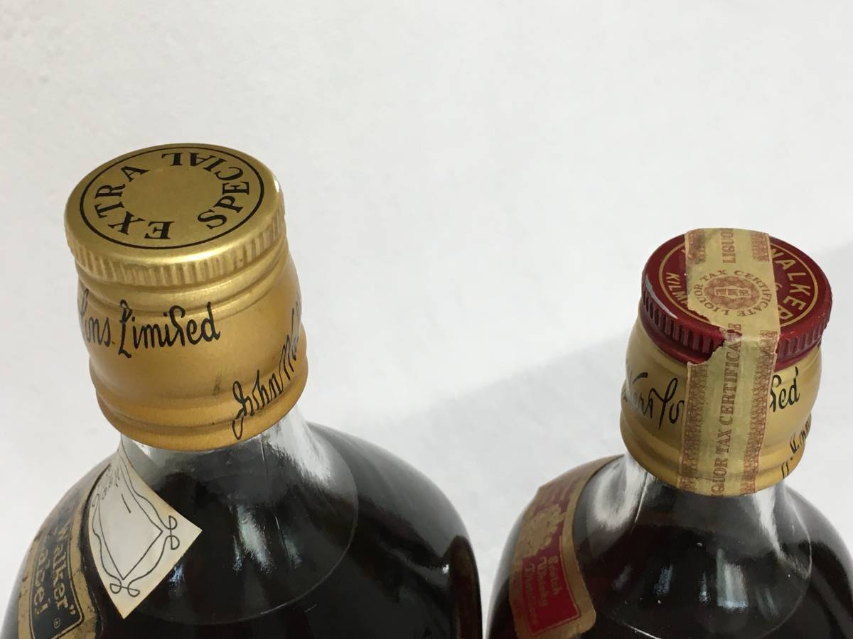 古酒 Johnnie Walker レッドラベル 2本セット未開栓