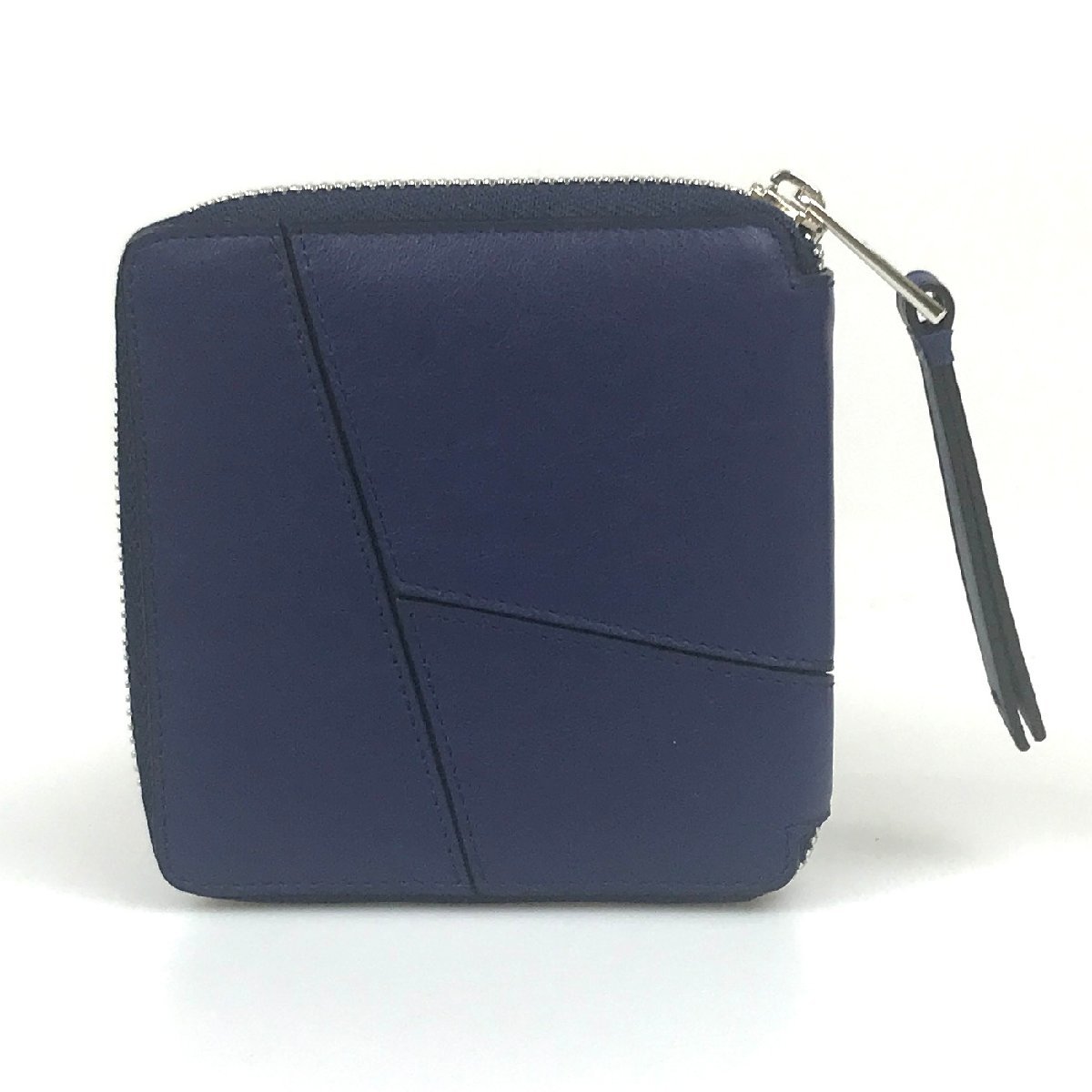 1円〜】ロエベ LOEWE 財布 二つ折り財布 ラウンドファスナー パズル 