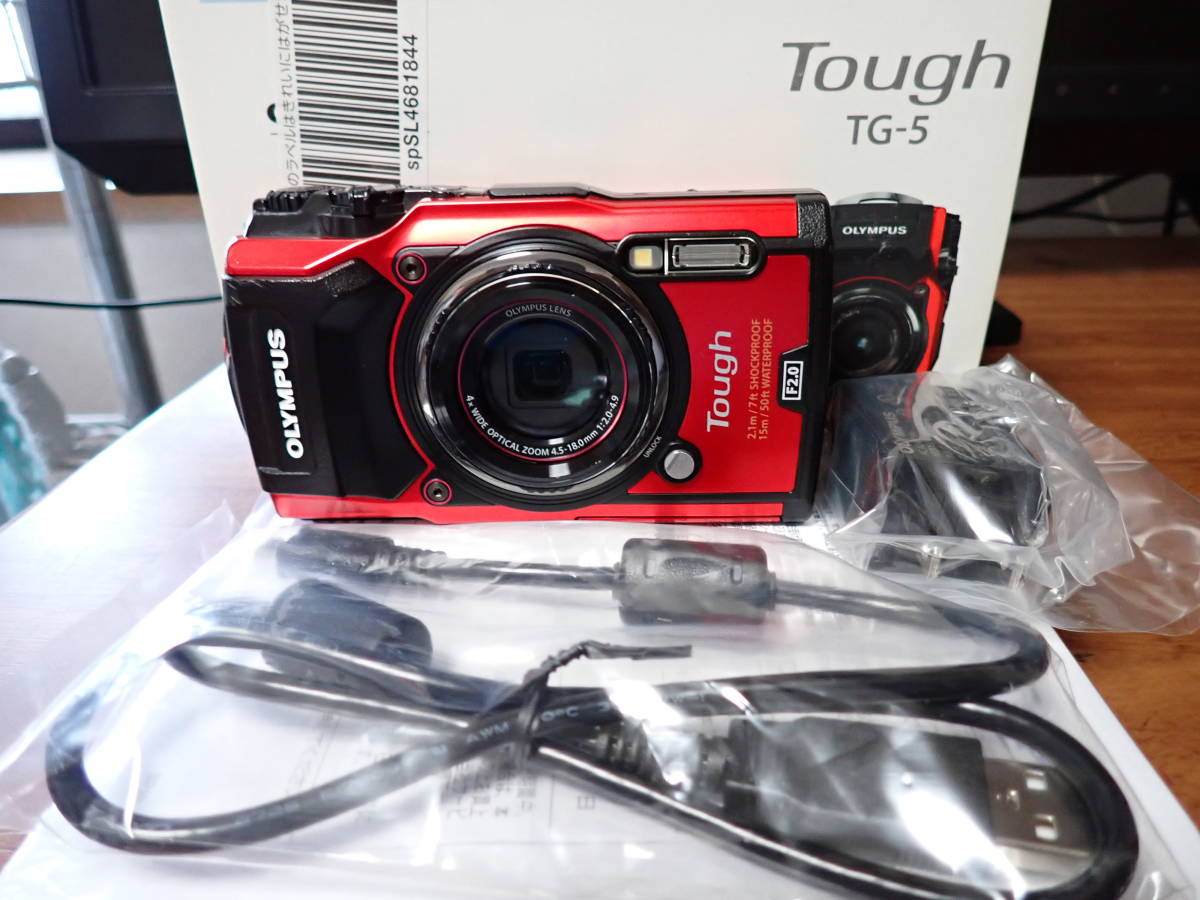 オリンパス OLYMPUS TG-5 レッド OLYMPUS Tough TG-5 レッド 