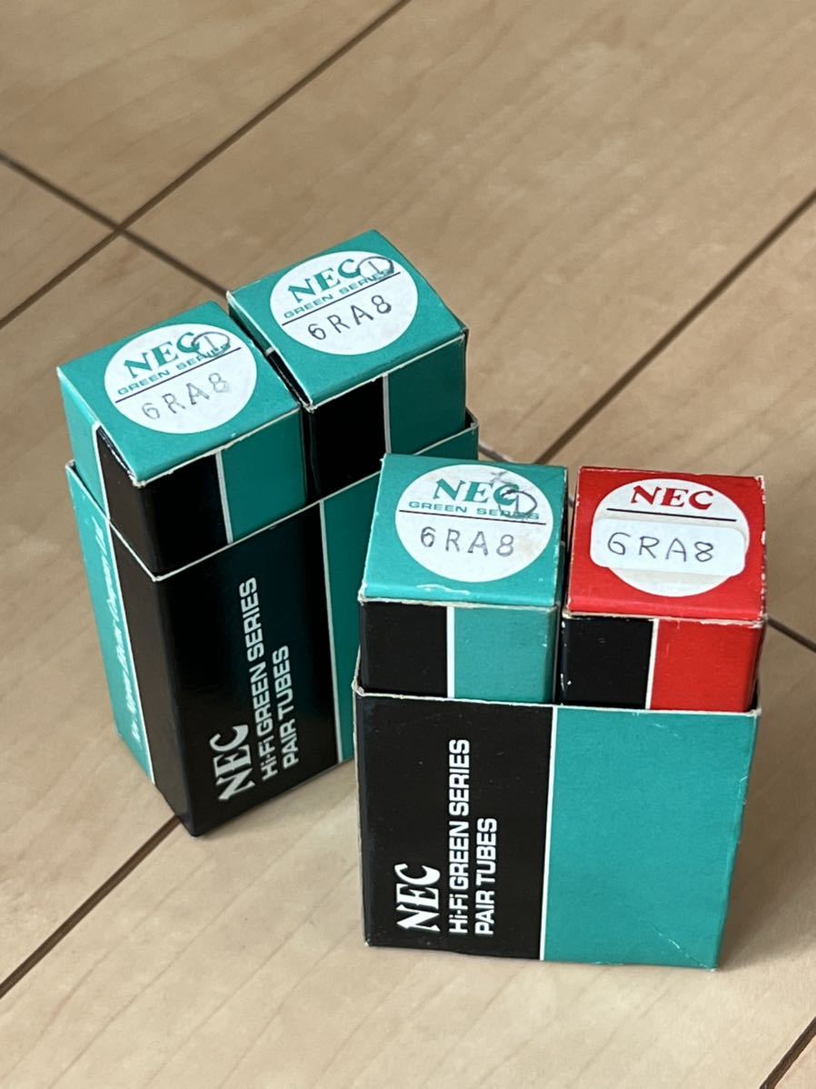 6R-A8 4本 NEC 全数試験済み 良好 真空管