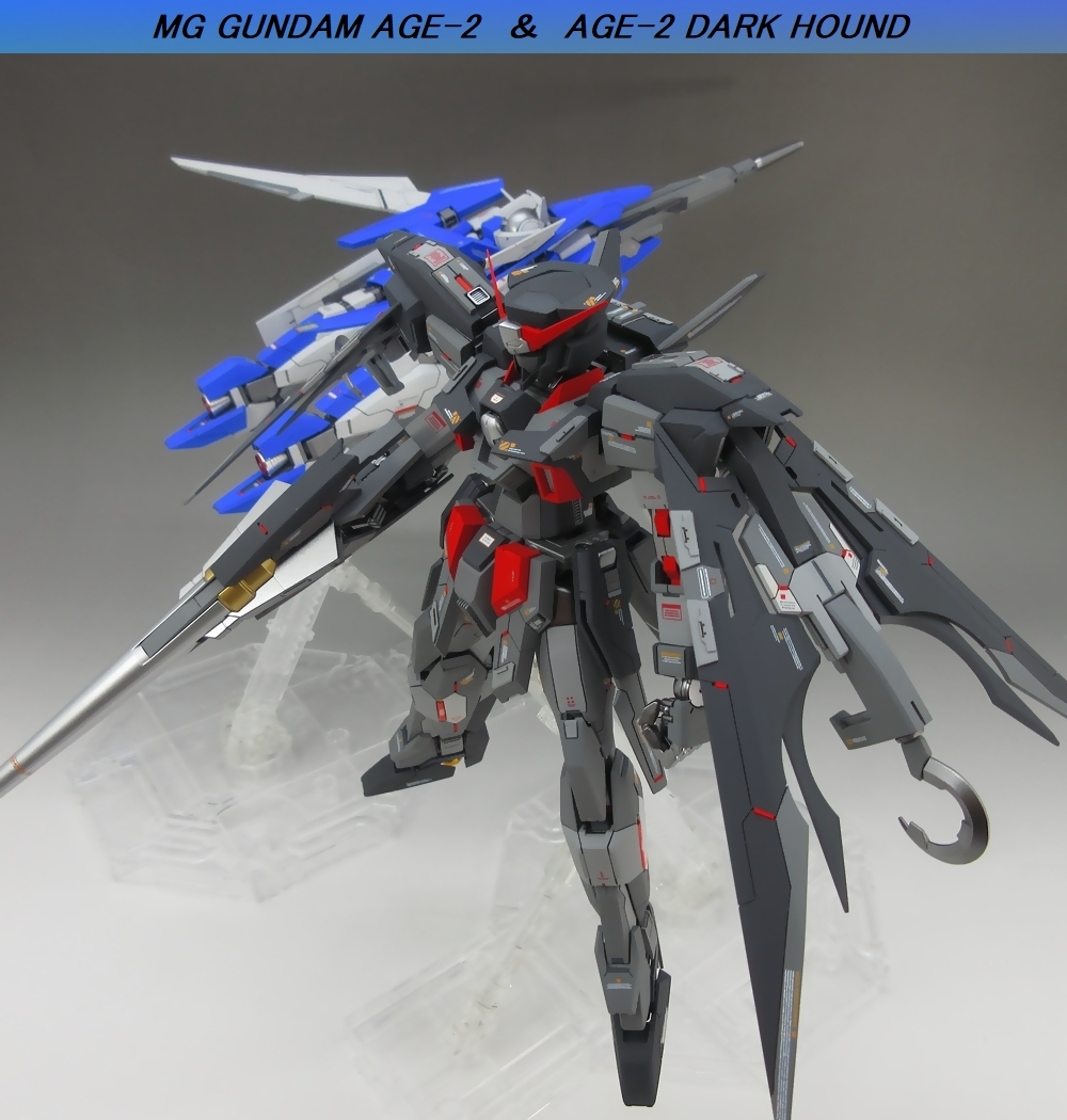 【MG】 AGE-1、AGE-1スパロー、AGE-2 、AGE-2ダークハウンド 1⁄100 MG Gundam Age-1 F⁄2 r⁄Gunpla MG 1/100
