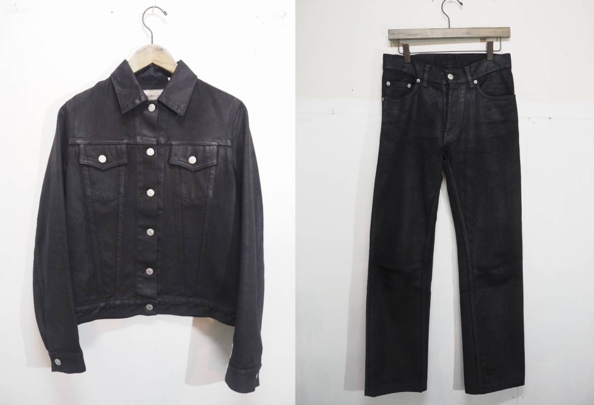 helmut lang コーティングブラックデニム 本人期 HELMUT LANG 本人期 