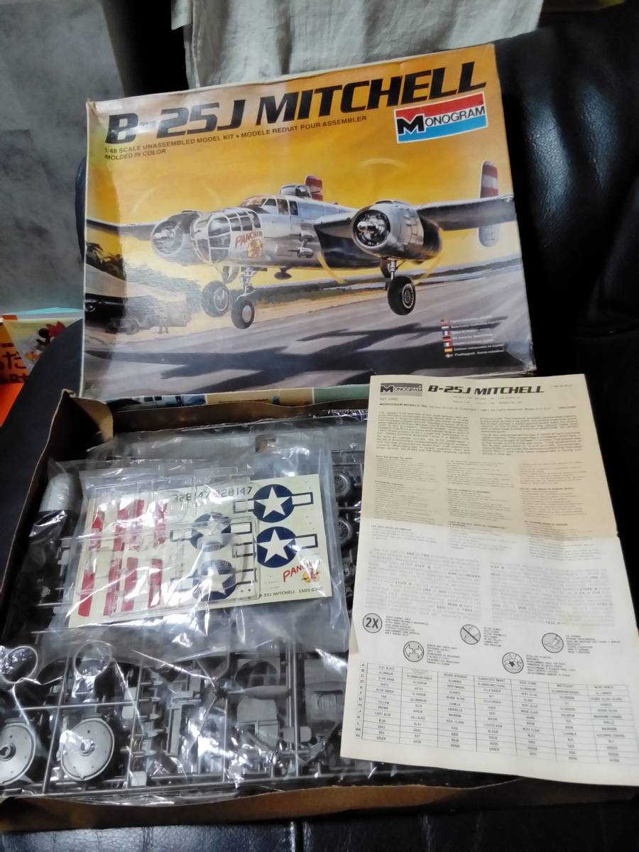 MONOGRAM 1/48 B-25J MITCHELL 未組立(アメリカ)｜売買されたオークション情報、yahooの商品情報をアーカイブ公開 ...
