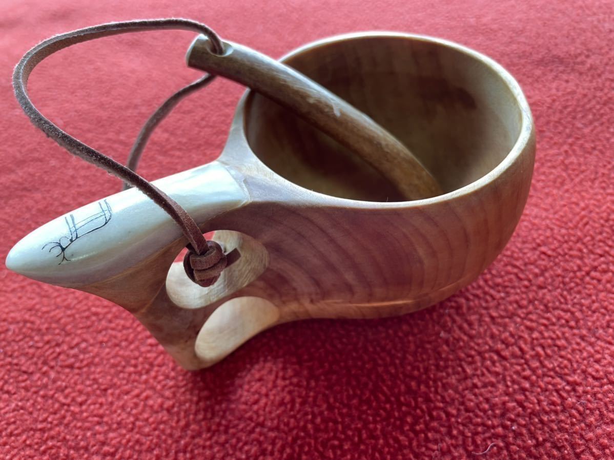 送料無料】 北欧 フィンランド ラップランド ククサ kuksa トナカイの