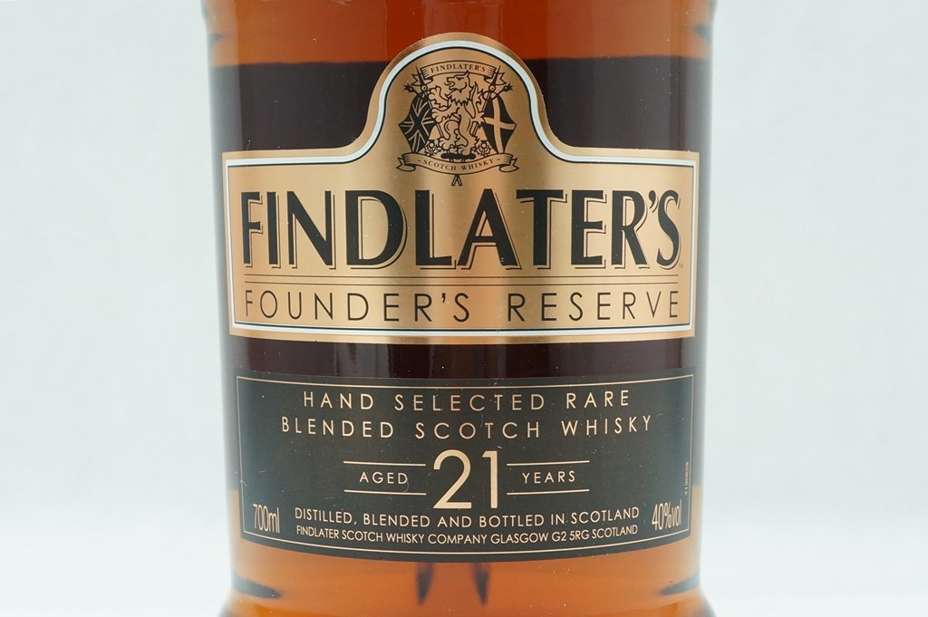 Findlater's 21年 &8年スコッチウイスキー ☆【未開栓】FINDLATER'S FOUNDER'S RESERVE 21Years フィンドレイ