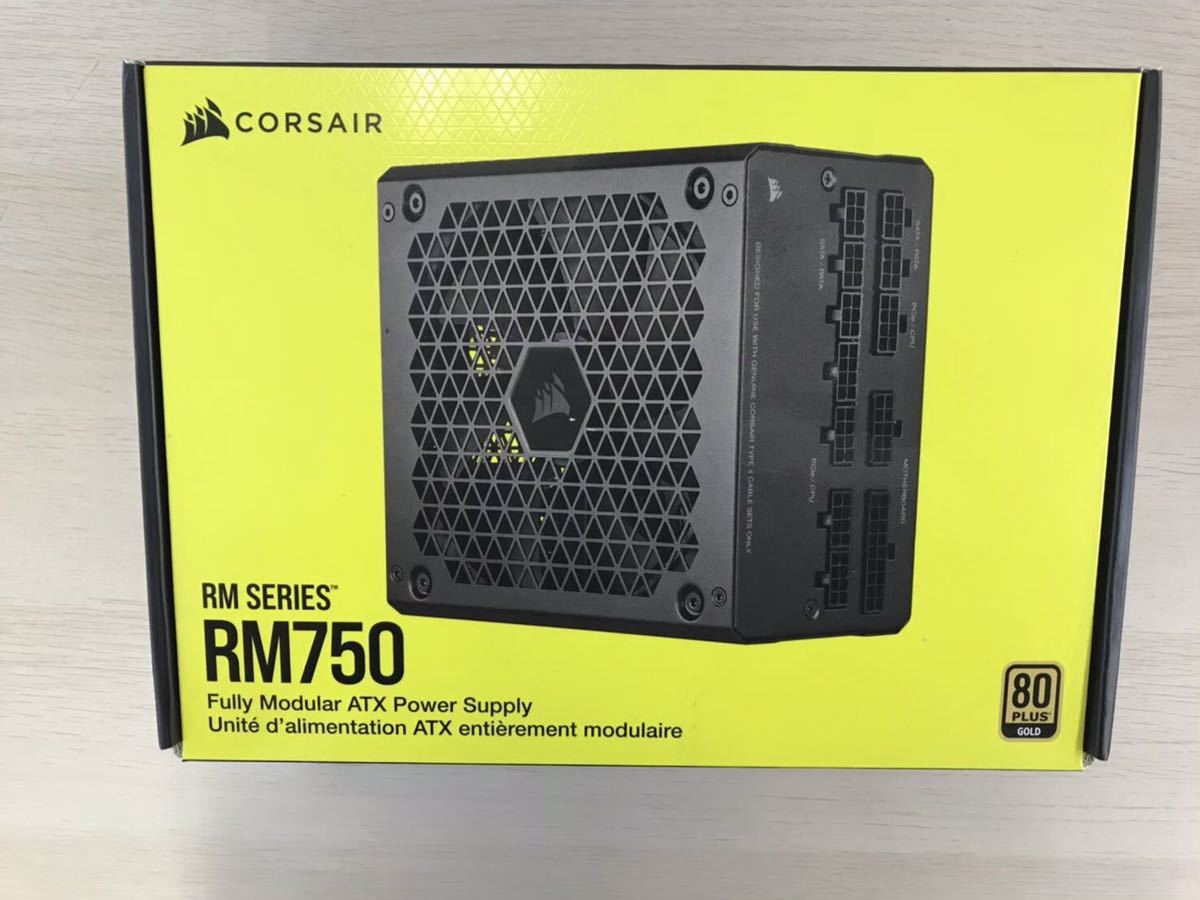 Corsair RM750 CP-9020234-JP 80PLUS GOLD 電源ユニット RM750 Gold