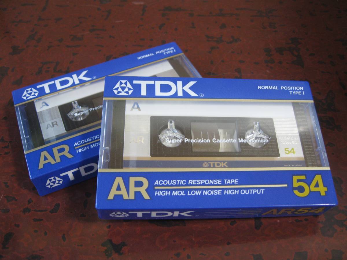 TDK AR 54 2本 未開封品 送料180円より AR-54F カセットテープ TDK SONY AE tdk SAなど、6本セット
