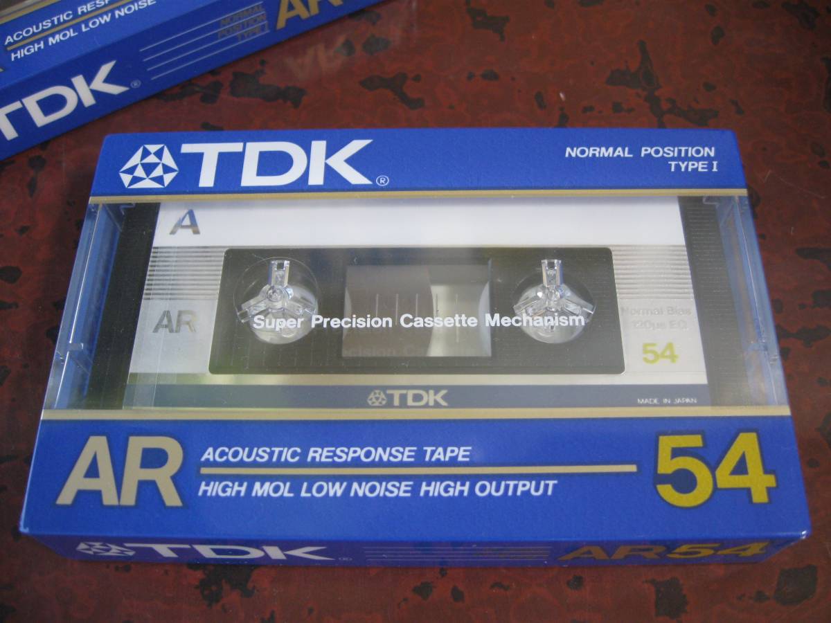 TDK AR 54 2本 未開封品 送料180円より AR-54F カセットテープ TDK SONY AE tdk SAなど、6本セット
