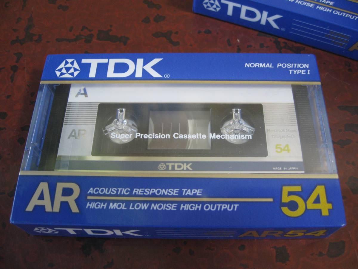TDK AR 54 2本 未開封品 送料180円より AR-54F カセットテープ TDK SONY AE tdk SAなど、6本セット