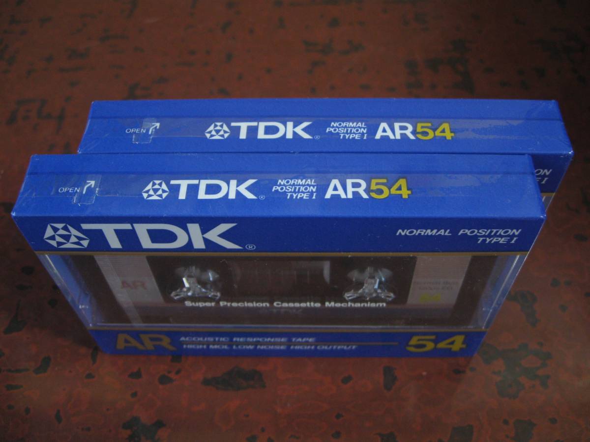 TDK AR 54 2本 未開封品 送料180円より AR-54F カセットテープ TDK SONY AE tdk SAなど、6本セット