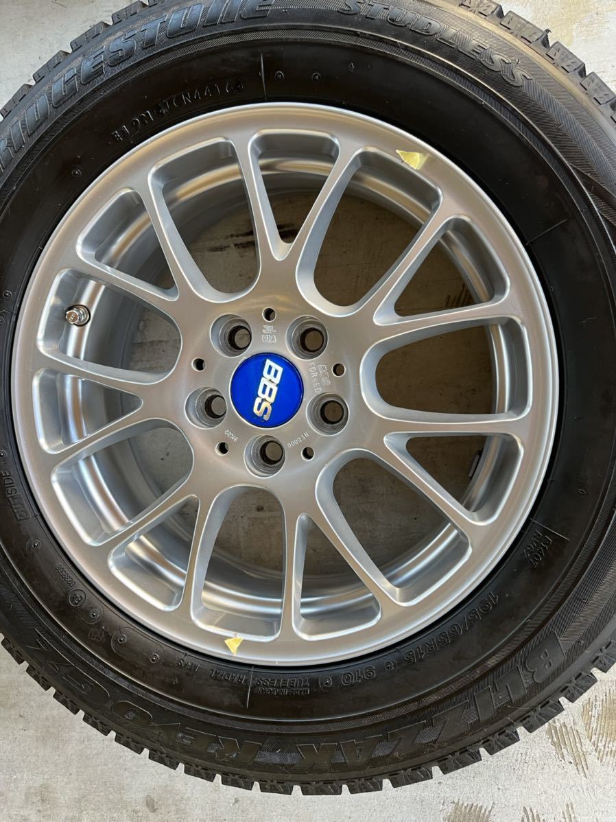 中古品】BBS RE5000 4本セット PCD100 5H 15インチ タイヤホイール 