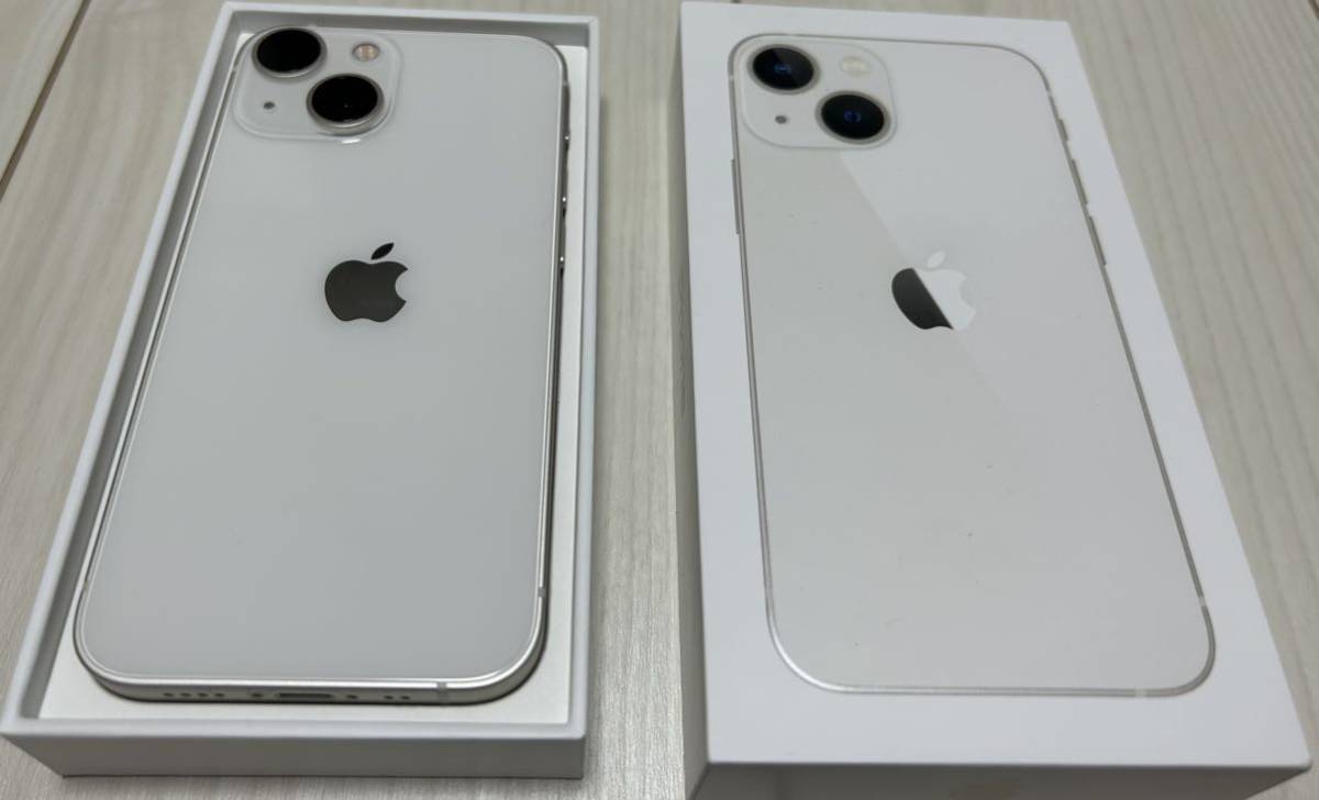 iPhone 13 mini 256GB スターライト 美品 SIMフリー 一括購入