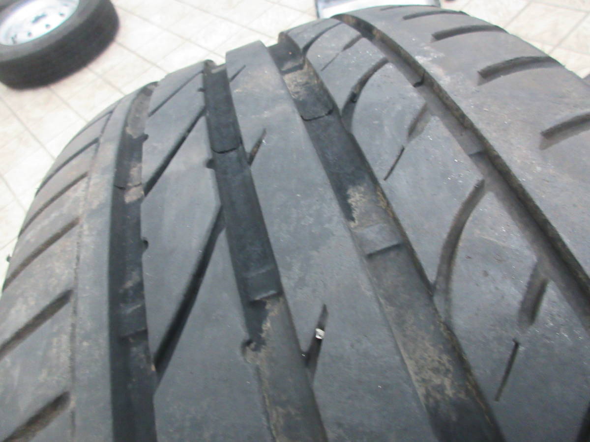 エルグランド等20×8.5Joff+35×2と+45×2pcd114.3の5Hハブ径68㎜・タイヤ245/35ZR20 SAILUN ATREZ20 ZSR製造年0720×4の4本セット 中古◇ タイヤホイール ガンメタ HR201 グノーシス F９J＋３５