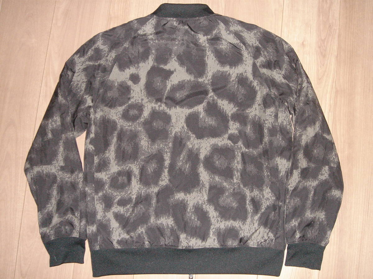 ☆★FCRB NIKE PDKジャケット 黒 レオパード M リバーシブル ボンバー MA-1 FRAGMENT uniform experiment SOPH