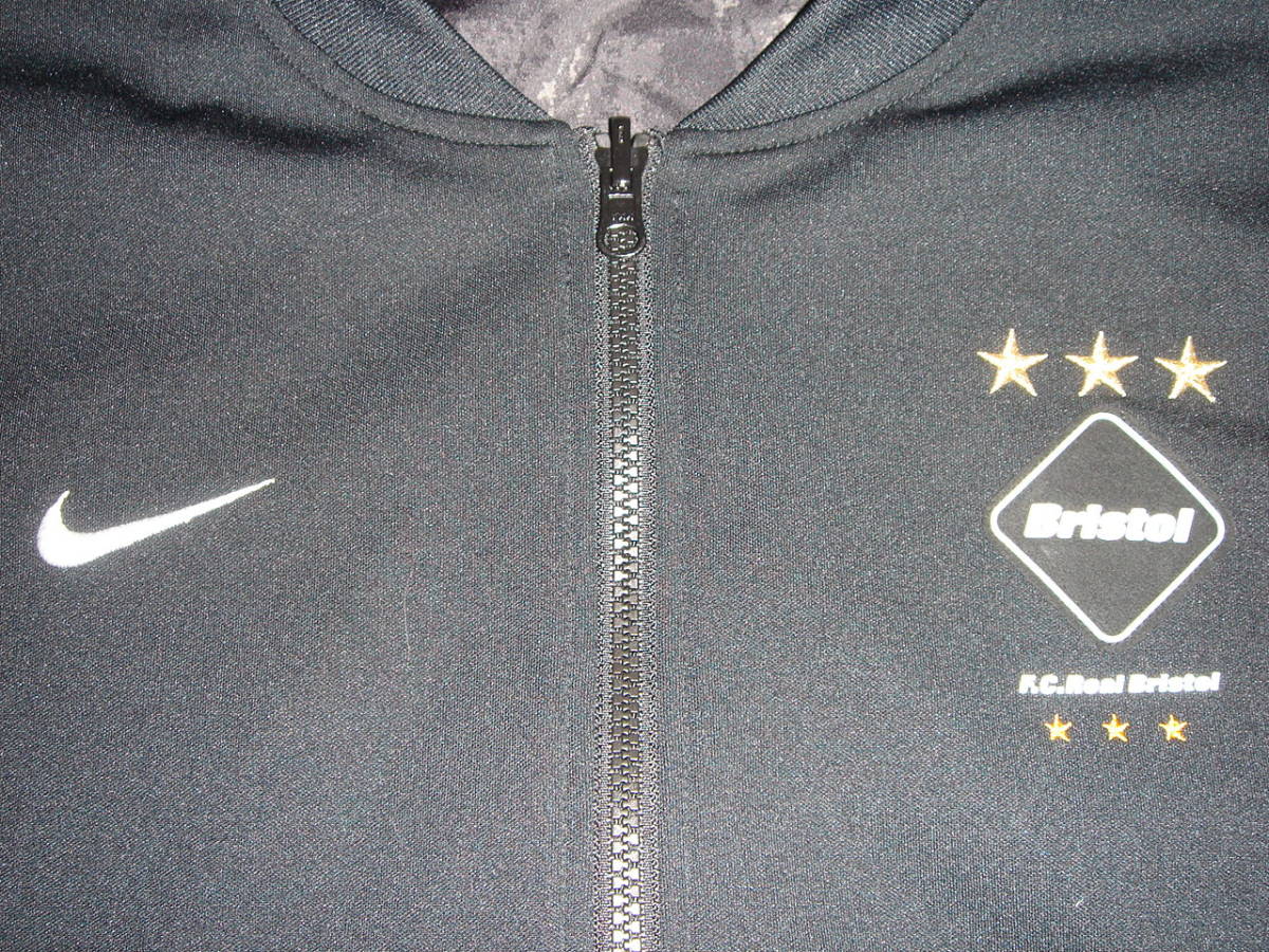 ☆★FCRB NIKE PDKジャケット 黒 レオパード M リバーシブル ボンバー MA-1 FRAGMENT uniform experiment SOPH