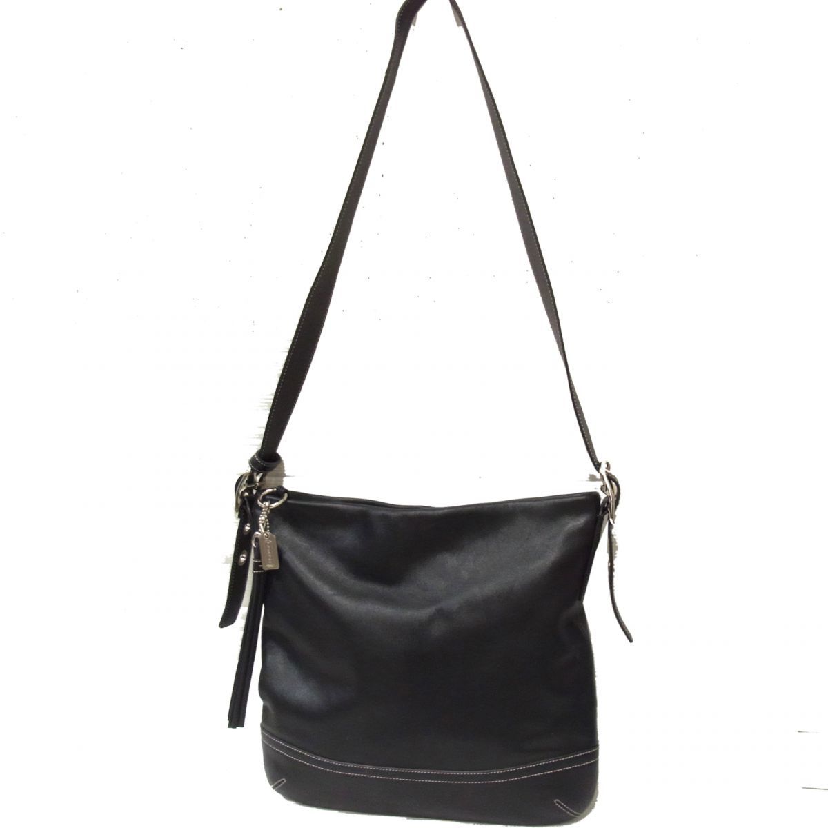 ☆コーチ レザーショルダーバッグ レザーワンショルダーバッグ 2WAY 