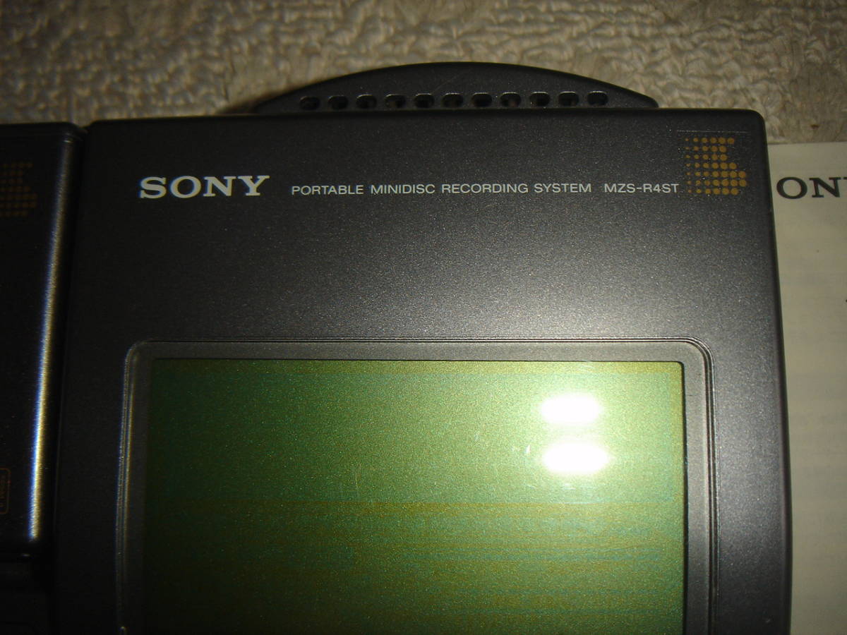 中古☆SONY MDウォークマン/ポータブルレコーダー MZS-R4ST/MZ-R4ST