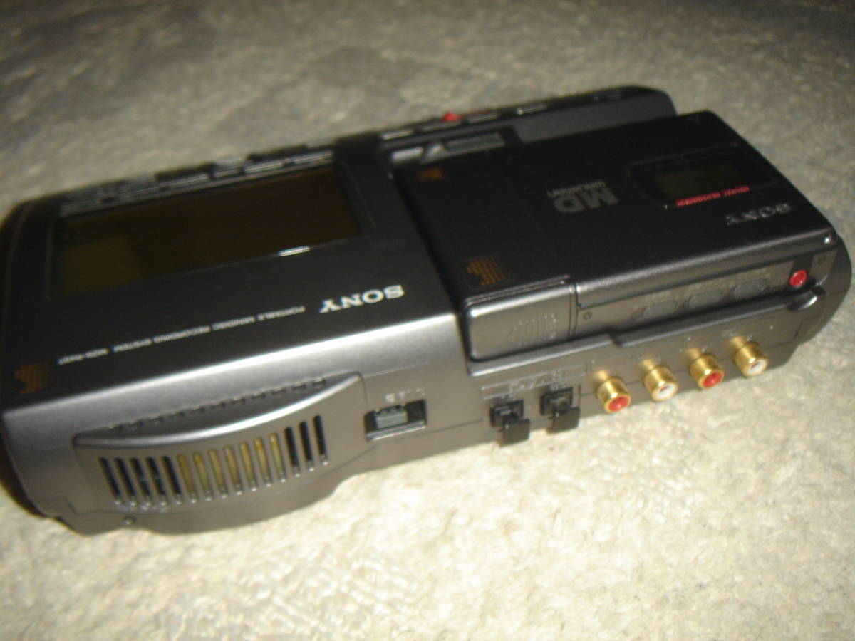 中古☆SONY MDウォークマン/ポータブルレコーダー MZS-R4ST/MZ-R4ST