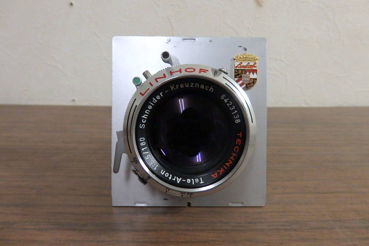 ◎LINHOF リンホフ レンズ Tele-Arton 1:5.5/180 Schneider-Kreuznach