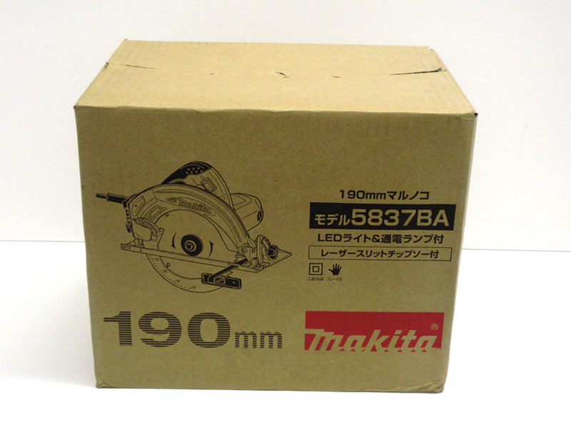 【100%新品，低価】 makita マキタ 190mm 電気丸ノコ 5837BA｜コード式 /D20179900015714D/(丸のこ)｜売買されたオークション情報、yahooの商品情報をアーカイブ公開 - オークファン 木工用
