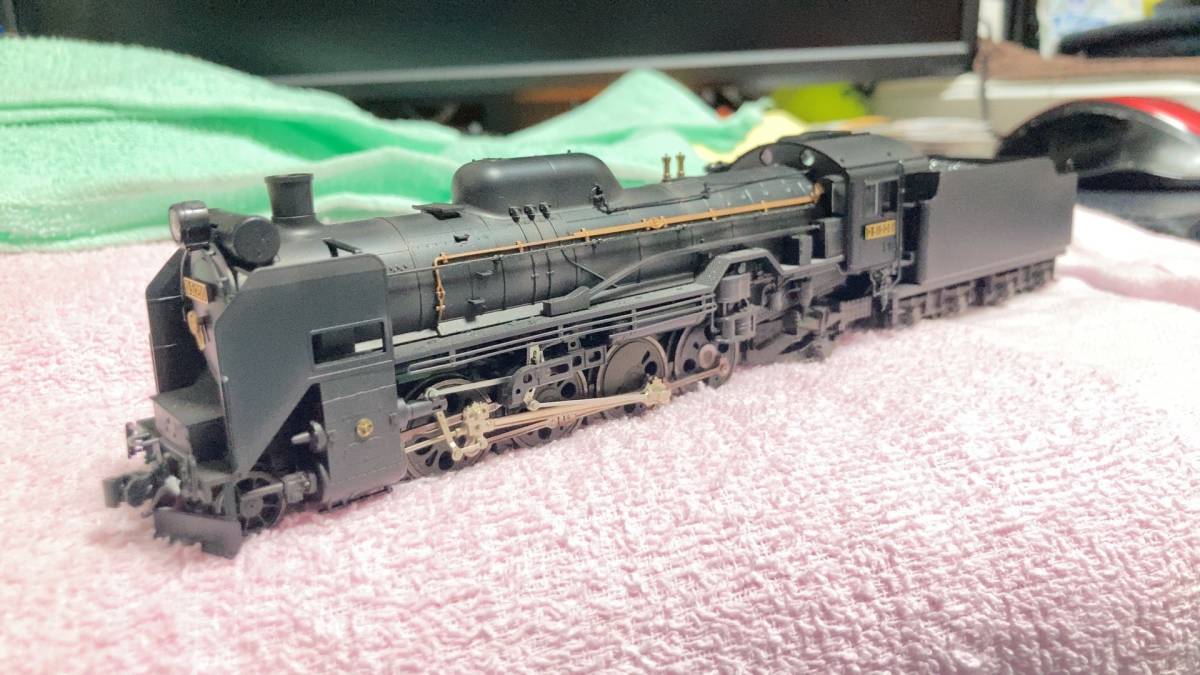 HOゲージ KATO D51形「D51-200」蒸気機関車 鉄道模型 退色ウエザリング