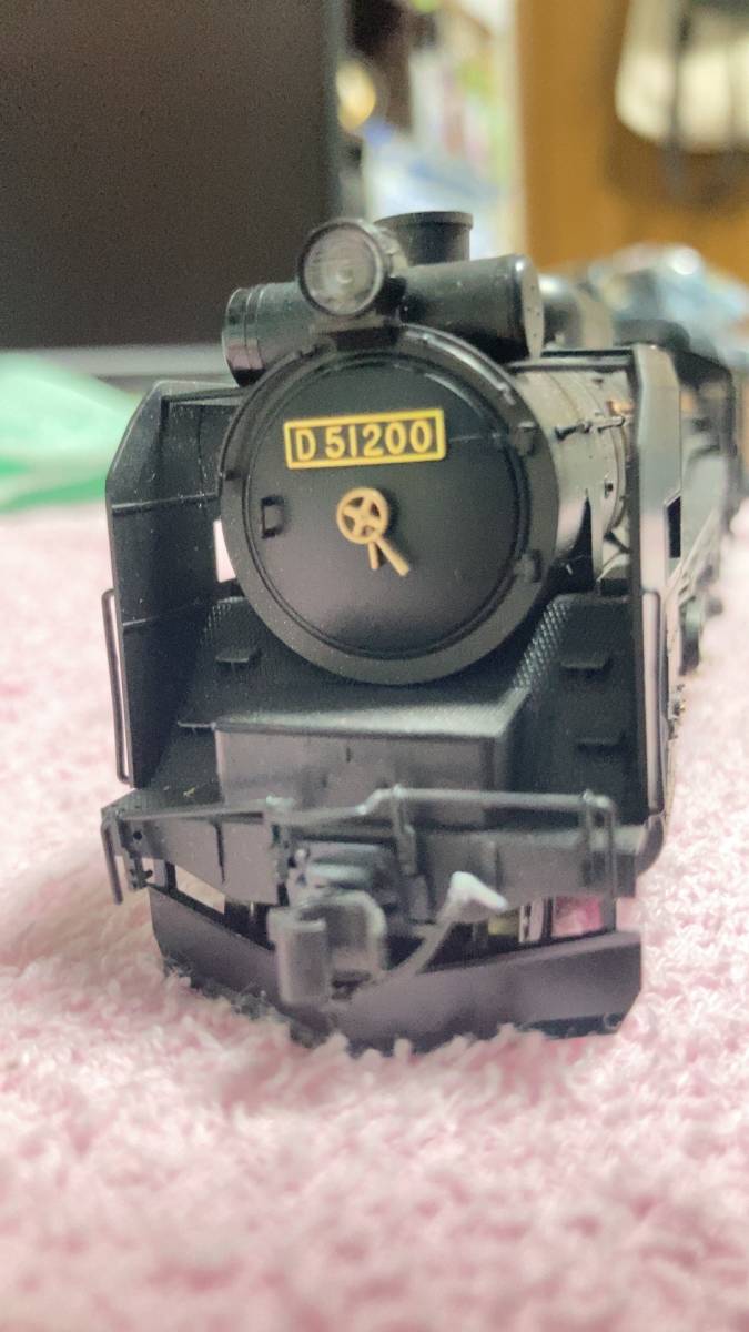 HOゲージ KATO D51形「D51-200」蒸気機関車 鉄道模型 退色ウエザリング