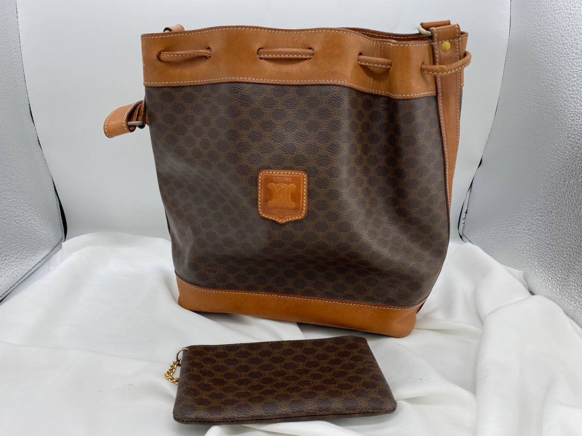 セリーヌ CELINE ハンドバッグ マカダム柄 マカダム ショルダーバッグ 