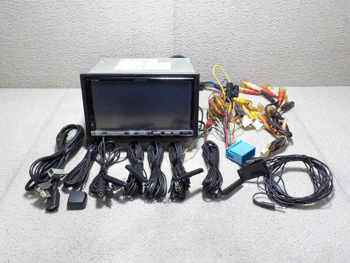 ALPINE アルパイン HDDナビ VIE-X08S CD/DVD/SD/USB/iPod/AUX/フルセグ 