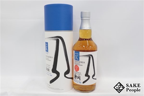 ◇1円～ ガイアフロー 静岡 ポットスティルK 純日本大麦700ml 55% 箱付き