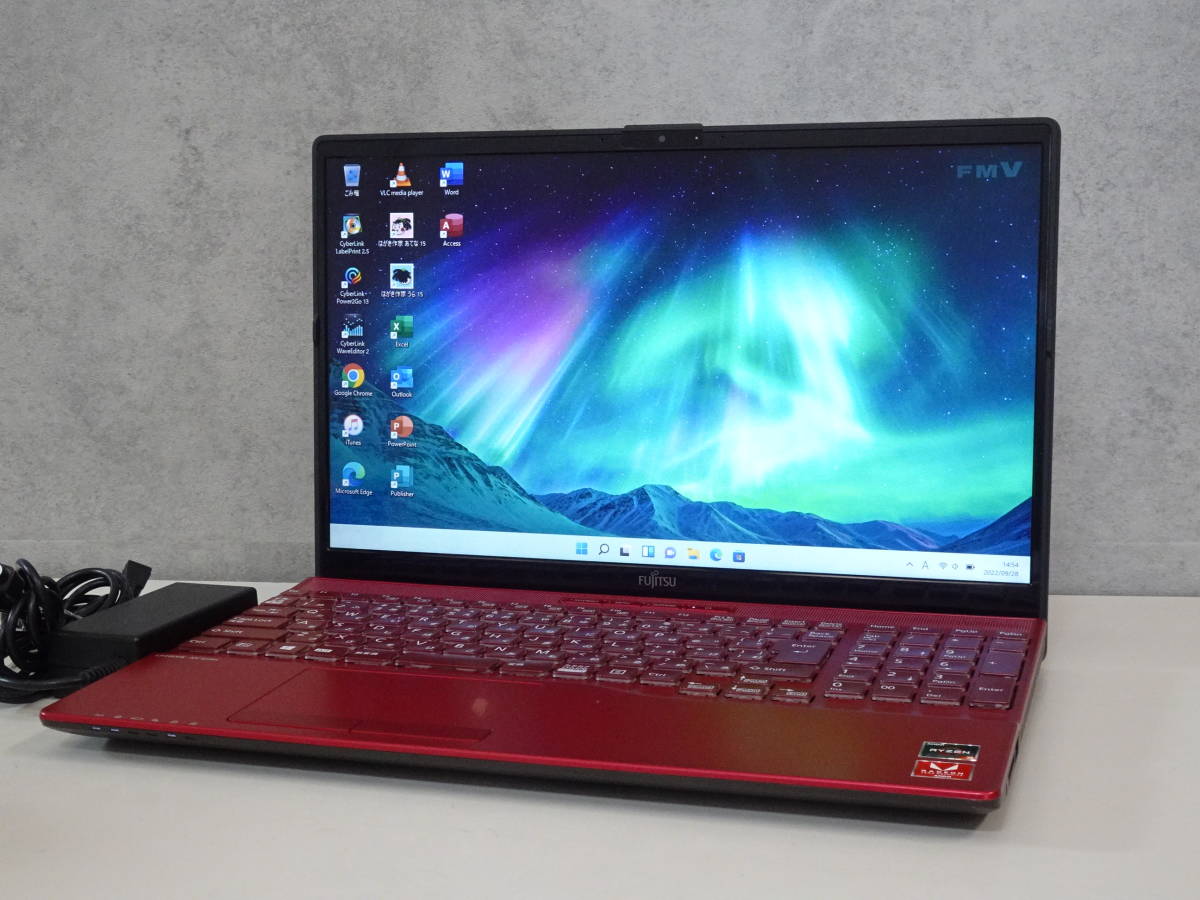 FMV LIFEBOOK ノートパソコン 富士通 Ryzen 0 AH43⁄E1 FMVA43E1WG