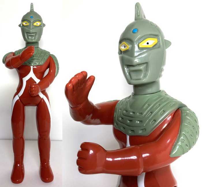 新作　55th マルサン ウルトラセブン450 昭和の青グレー　3体限定　完売品　レア物　マルサン ultraman ソフビ sofvi marusan 450 