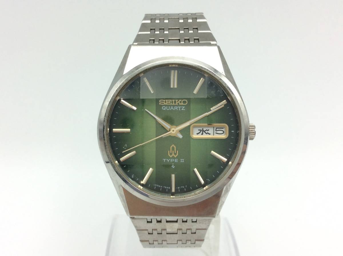 Yahoo!オークション 「セイコー クォーツ タイプⅱ - Seiko II Type 